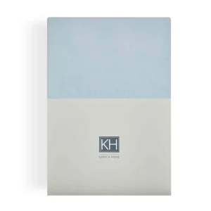 Karaca Home Jersey-Spannbetttuch doppelt, hellblau