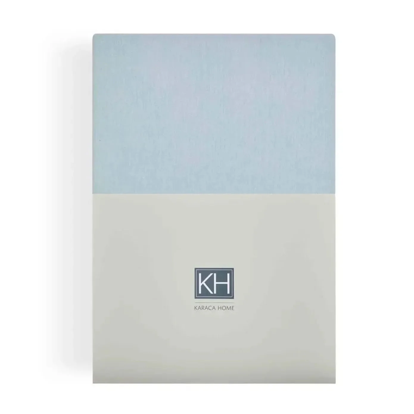 Karaca Home Jersey-Spannbetttuch doppelt, hellblau