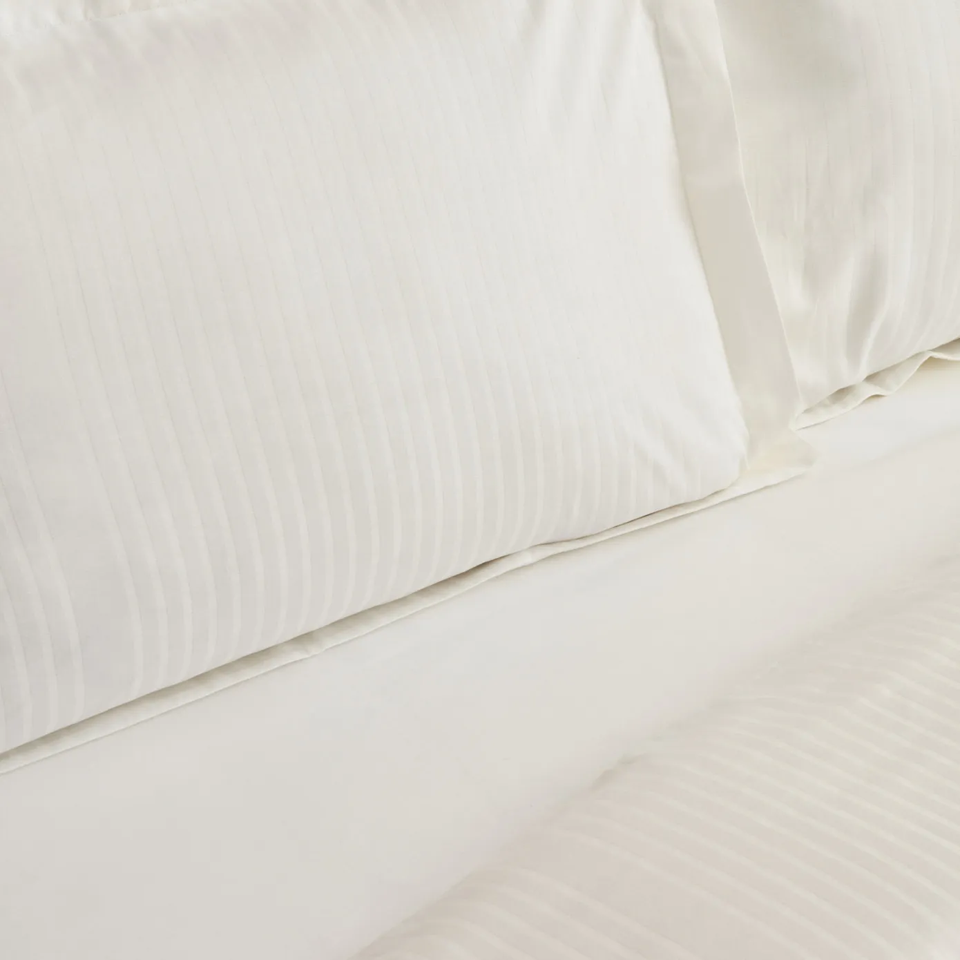 Karaca Home Uniq 100% Baumwolle Sateen Doppel Bettbezug Set Weiß – Bild 5