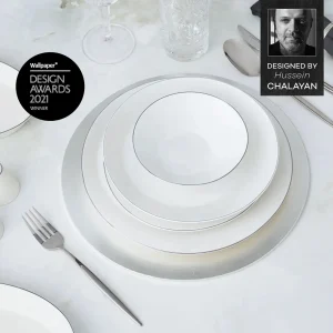 Karaca x Hussein Chalayan Streamline Sun Path 59-Teiliges 12-Personen Geschirrset