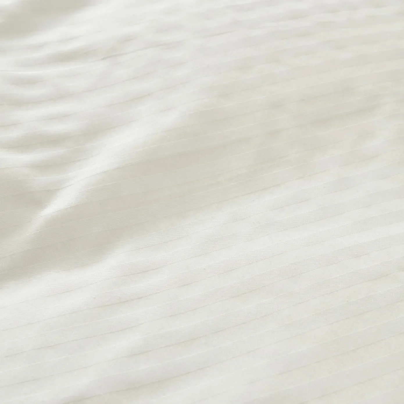 Karaca Home Josef gestreift Satin Doppel Bettbezug Set Ecru – Bild 5