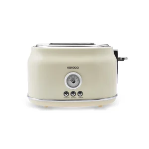 Karaca Retro Cremefarbenes Toaster