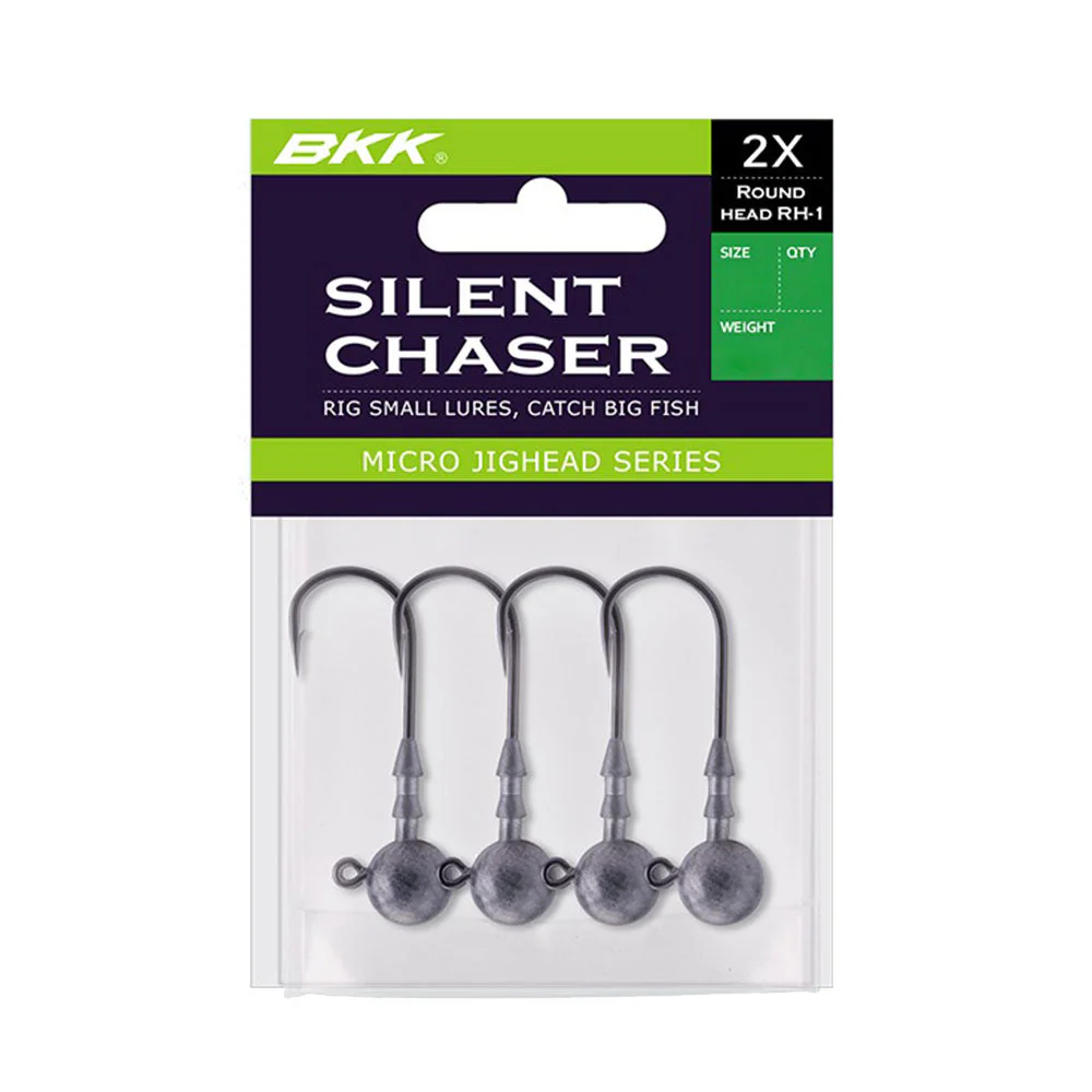 Round Head Silent Chaser Micro Jighead Series 2/0 – Bild 2
