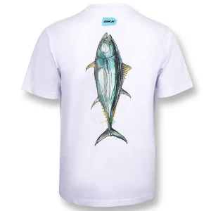 Short Sleeve Casual Shirt Tuna (White)
