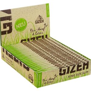 Hanf & Gras King Size Slim Zigarettenpapers | GIZEH