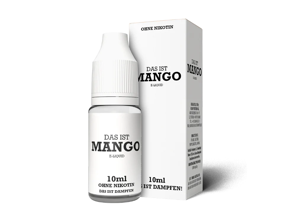 Das ist Dampfen - Mango E-Zigaretten Liquid – Bild 8