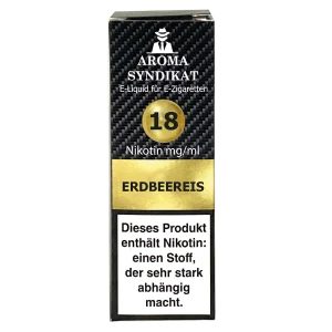 Aroma Syndikat | Erdbeereis | Nikotinsalz Liquid | 10ml