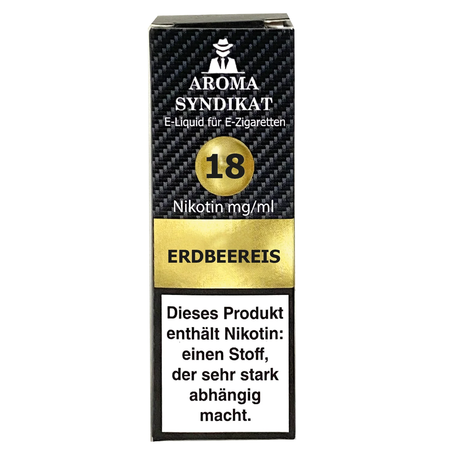 Aroma Syndikat | Erdbeereis | Nikotinsalz Liquid | 10ml