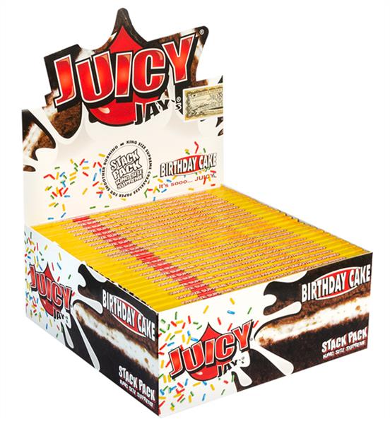 Birthday Cake King Size Slim Papers | Juicy Jays