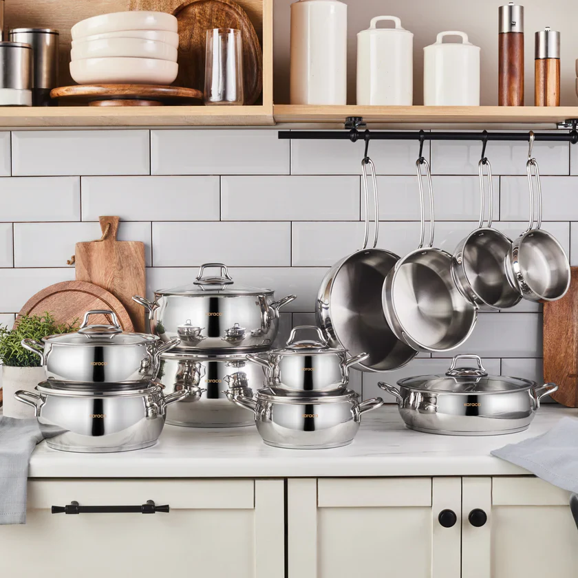 Karaca Emirgan Induktions Stahltopf, 20 cm – Bild 6