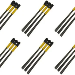 Kwern Satz Stahl-Bürste 10 Stück 18024