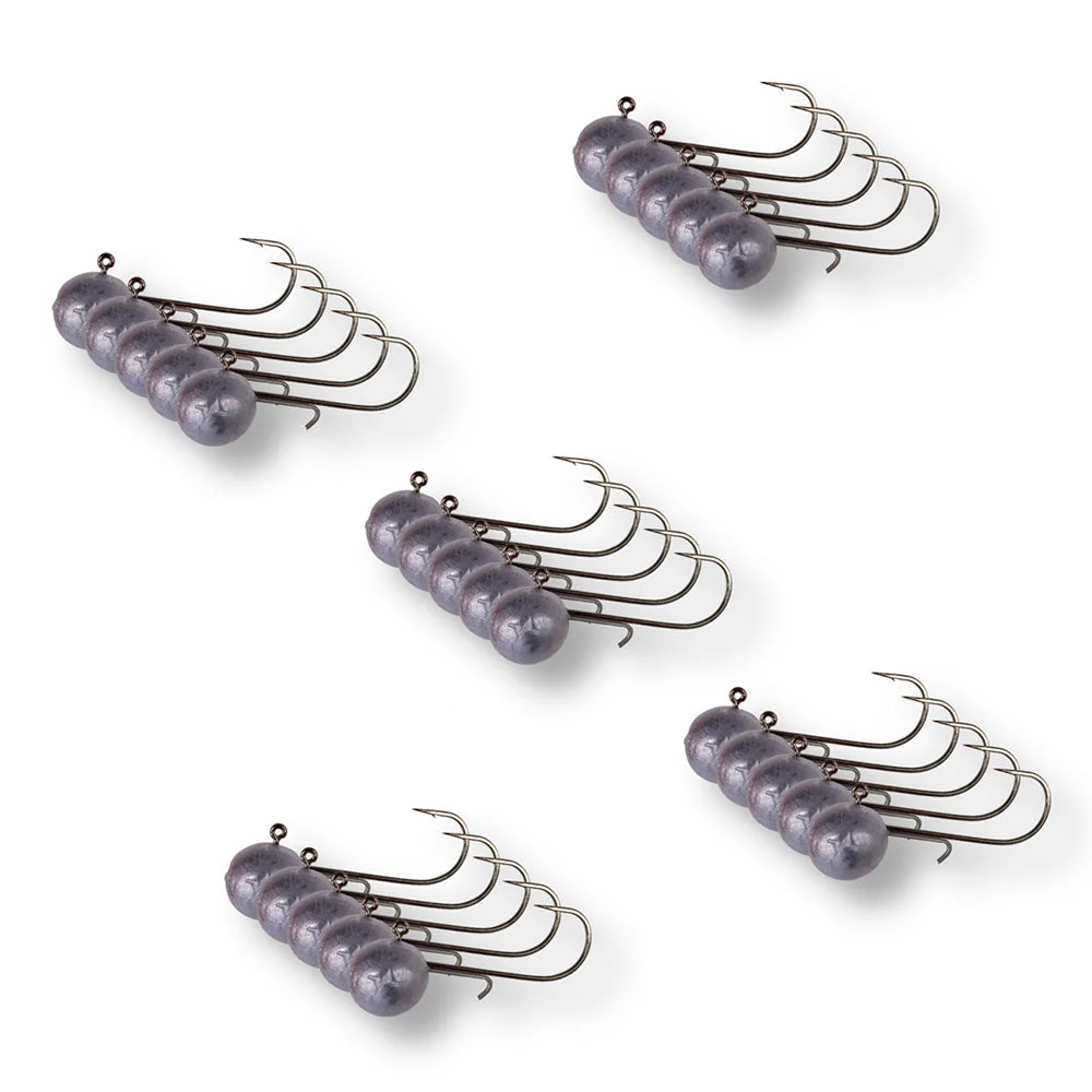 Jighaken Magnum 1/0 - Großpackung (25 Jigköpfe)