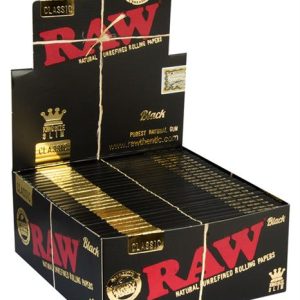 Classic BLACK KS SLIM Papers | RAW