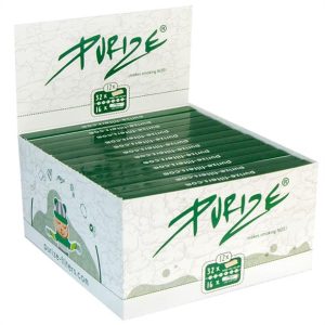 Papers & Tips King Size Slim Papers & Extra Slim Filter | 12 Booklets Box | PURIZE®