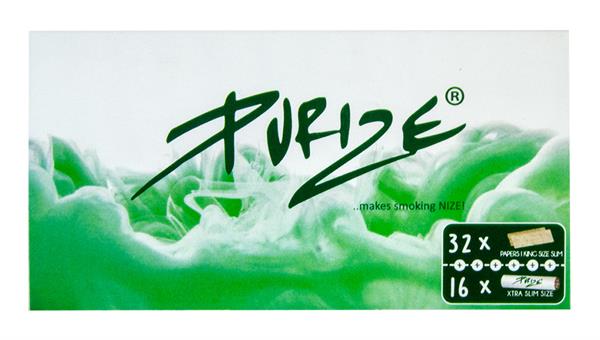 Papers & Tips King Size Slim Papers & Extra Slim Filter | 12 Booklets Box | PURIZE® – Bild 3