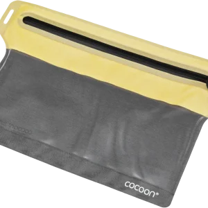 Cocoon Zippered Flat Document Bags Size S grey/yellow