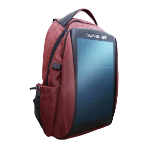 SunSlice Zenith - 25L 8W Solar BackpackRed