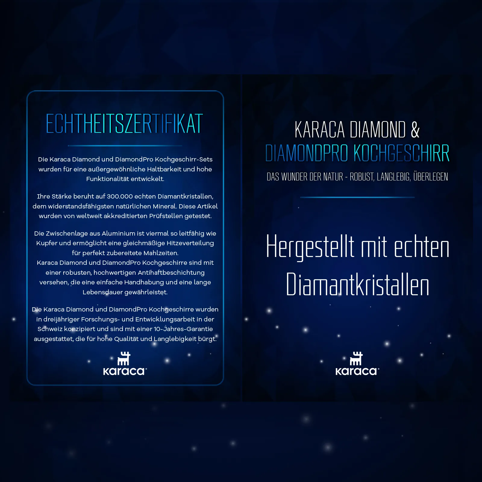 Karaca Mastermaid BioDiamond 9 Teiliges Kochtopfset Creme – Bild 7