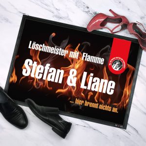 Der Fußabtreter für Feuerwehrmänner & -frauen